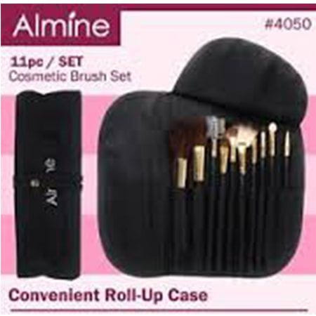 Almine Cosmetic Brush Set 11 Pieces. | gtworld.be 