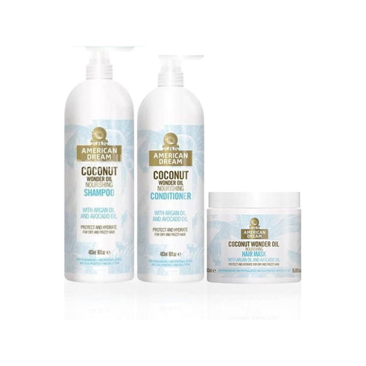 American Dream American Dream Coconut Wonder Hair Oil Nourishing Bundle