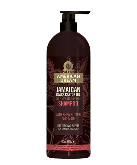 American Dream American Dream Jamaican Black Castor Oil Strengthening Shampoo 16 Oz