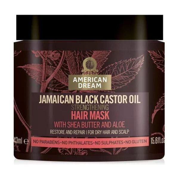 American Dream Health & Beauty American Dream Jamaican Black Castor Oil Strengthening Hair Mask 16oz