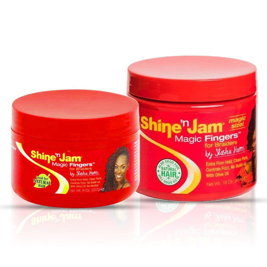 ampro Health & Beauty 473ml Shine-n-Jam - Magic Fingers Gel for Braids