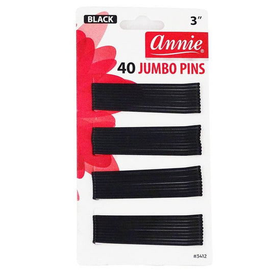 Annie 40 Jumbo Pins Black | gtworld.be 