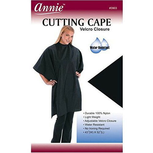 Annie Cutting Cape 43In * 52In Black