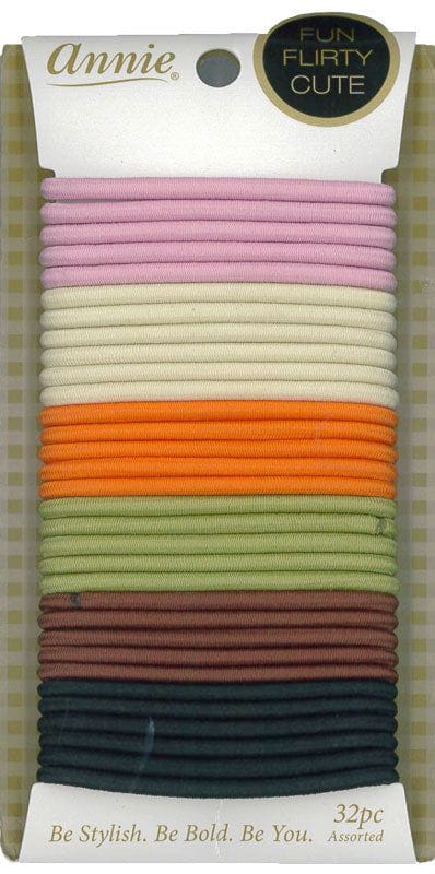 Annie Hair Accessories Elastic Ponytailer 4Mm X 5,5" Asst | gtworld.be 