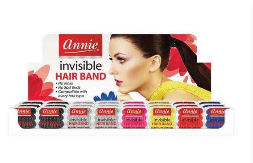 Annie Invisible Hair Band 3.5Cm Diameter Asst Color | gtworld.be 