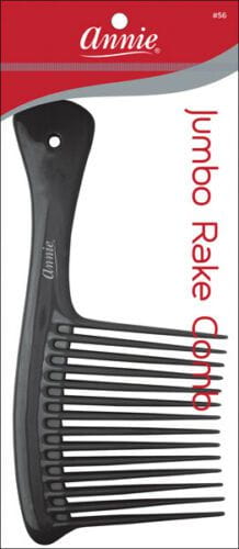 Annie Jumbo Rake Comb Black