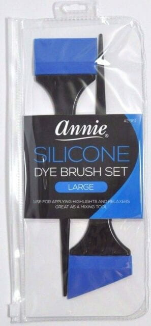 Annie Silicone Dye Brushes L Blue