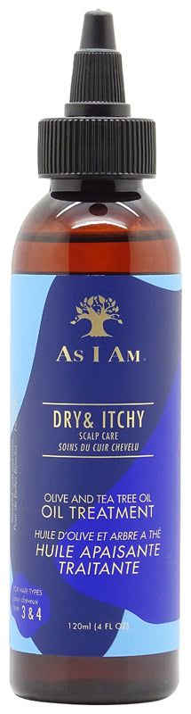 As I Am Dry & Itchy Olive and Tea Tree Oil Oil Treatment 120ml | gtworld.be 