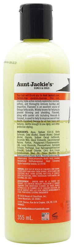 Aunt Jackie's Aunt Jackie's Curls & Coils Flaxseed Recipes Purify Me Moisturizing Co-Wash Cleanser 355ml