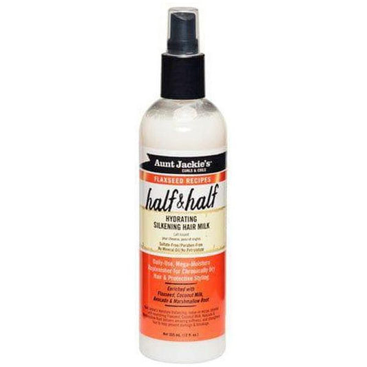 Aunt Jackie's Health & Beauty Aunt Jackie's Curls & Coils Flaxseed Recipes Half & Half Hydrating Silkening Hair Milk 355ml