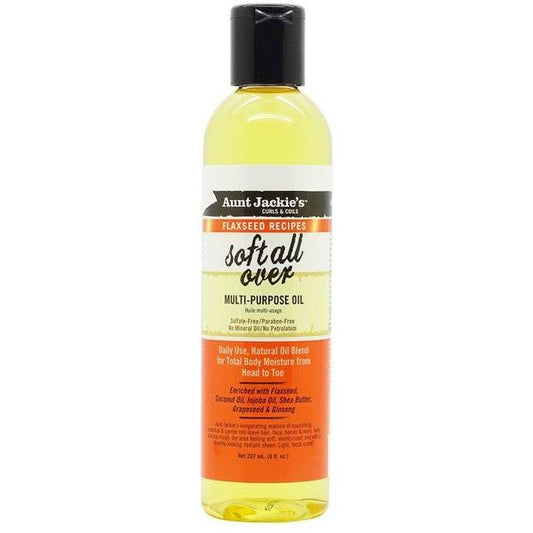 Aunt Jackie's Health & Beauty Aunt Jackie's Curls & Coils Soft all Over Multi-Purpose Oil 237ml