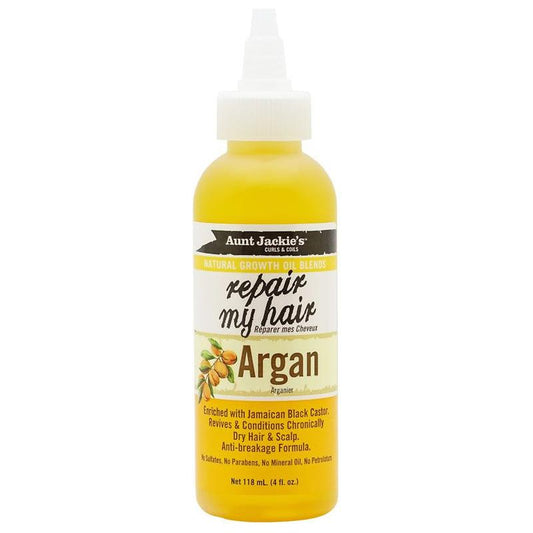 Aunt Jackie's Health & Beauty Aunt Jackie's Growth Oil repair my hair Argan 118ml