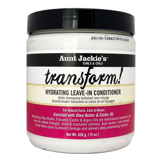 Aunt Jackie's Health & Beauty Aunt Jackie's Transform Hydrating Leave-In Conditioner 15 oz