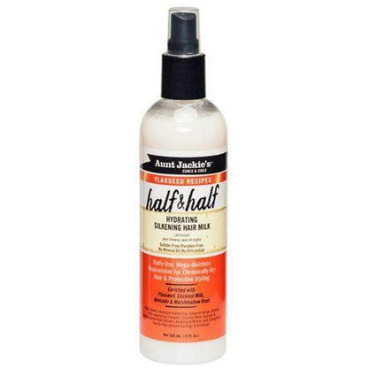 Aunt Jackie's Curls & Coils Flaxseed Recipes Half & Half Hydrating Silkening Hair Milk 355ml - Gtworld.de