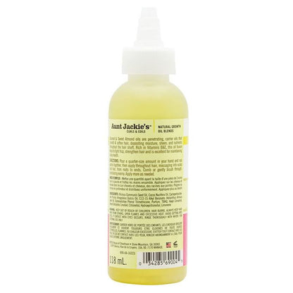 Aunt Jackie's Growth Oil Frizz Rebel Kokosnuss & Süßmandel 118ml - Gtworld.de