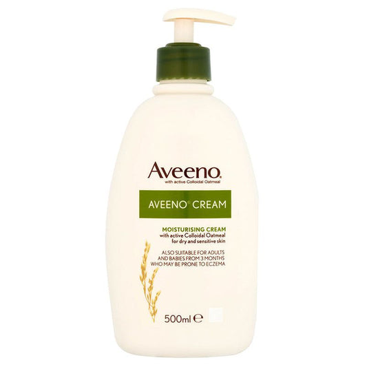 Aveeno with active Colloidal Oatmeal Moisturising Cream 500ml | gtworld.be 