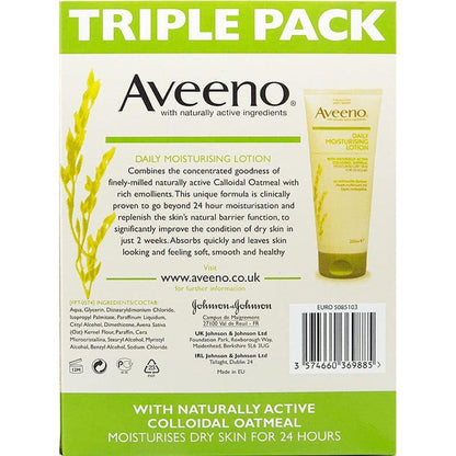 Aveeno Daily Moisturising Lotion Triple Pack 3 x200ml - Gtworld.de