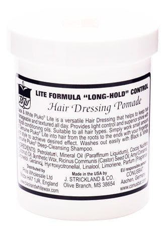 Black & White Genuine Pluko Hair Dressing Pomade 200ml | gtworld.be 