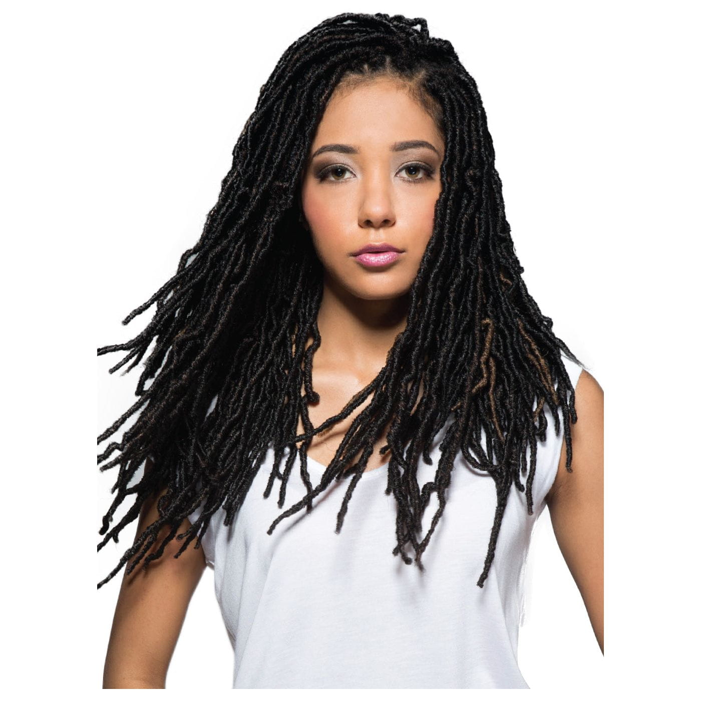 BOBBI BOSS Health & Beauty BOBBI BOSS Crochet Braid 2X Nu Locs Cheveux synthétiques 14" / 18" / 24" / 36"