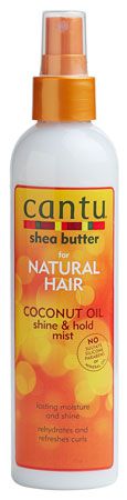 Cantu Cantu Shea Butter for Natural Hair Coconut Oil Shine & Hold Mist 237ml