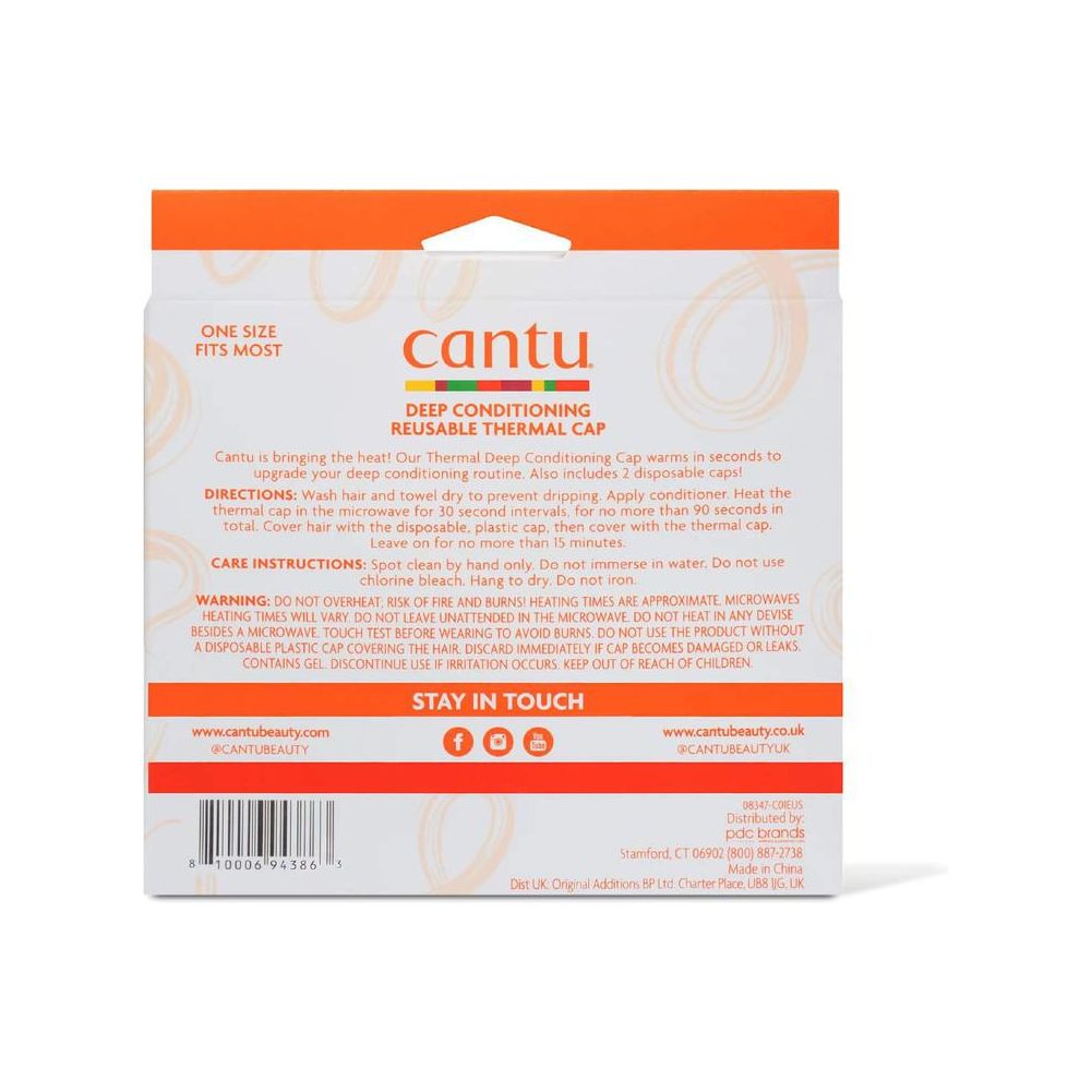 Cantu Deep Conditioning Reusable Thermal Cap Treatment - Gtworld.de