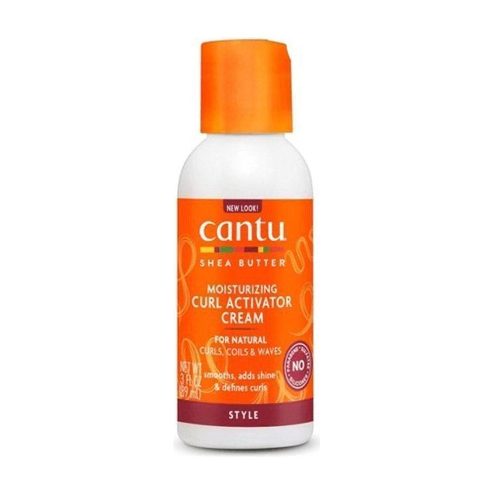 Cantu Health & Beauty 3 oz Crème Activatrice de Boucles Hydratante au Beurre de Karité Cantu 85 g / 355 g