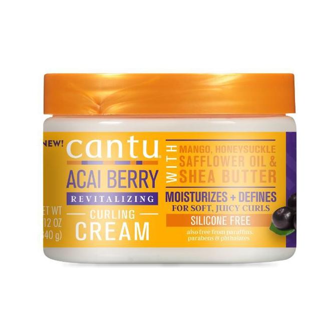 Cantu Health & Beauty Cantu Acai Beere Revitalisierende Lockencreme 12OZ