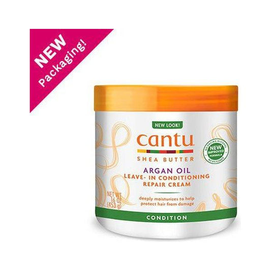 Cantu Health & Beauty Cantu Argan Oil Leave-In Conditioner Repair Cream 453g