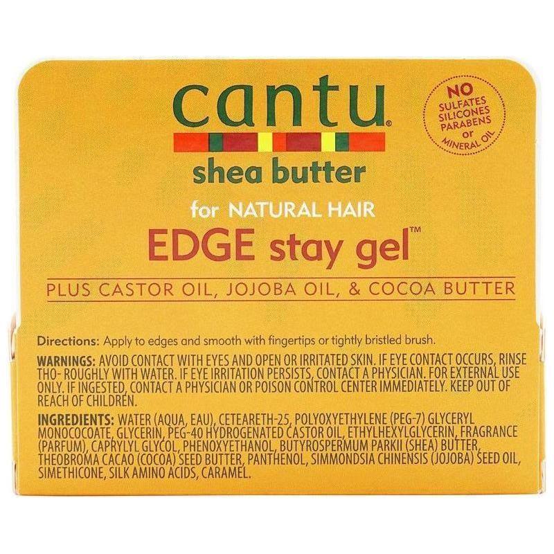 Cantu Health & Beauty Cantu - Gel fixant pour les cheveux naturels au beurre de karité