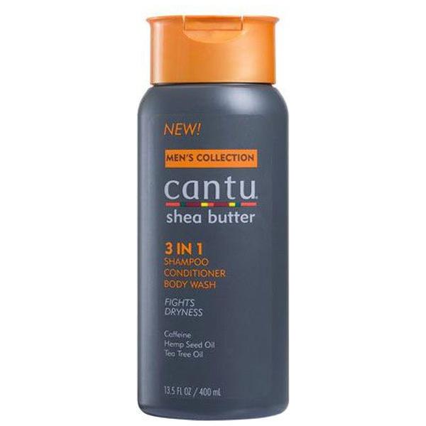 Cantu Men's Collection Health & Beauty Cantu Men's Collection 3in1 Shampoo Conditioner Body Wash 400ml