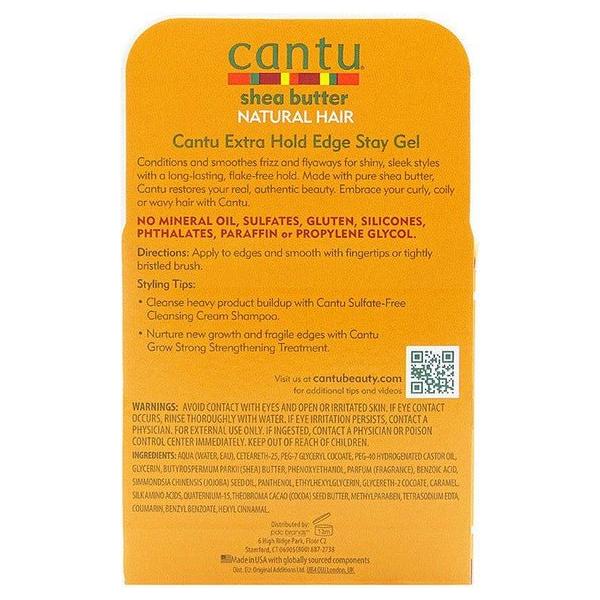 Cantu Shea Butter Extra Hold Edge Stay Gel 64g - Gtworld.de