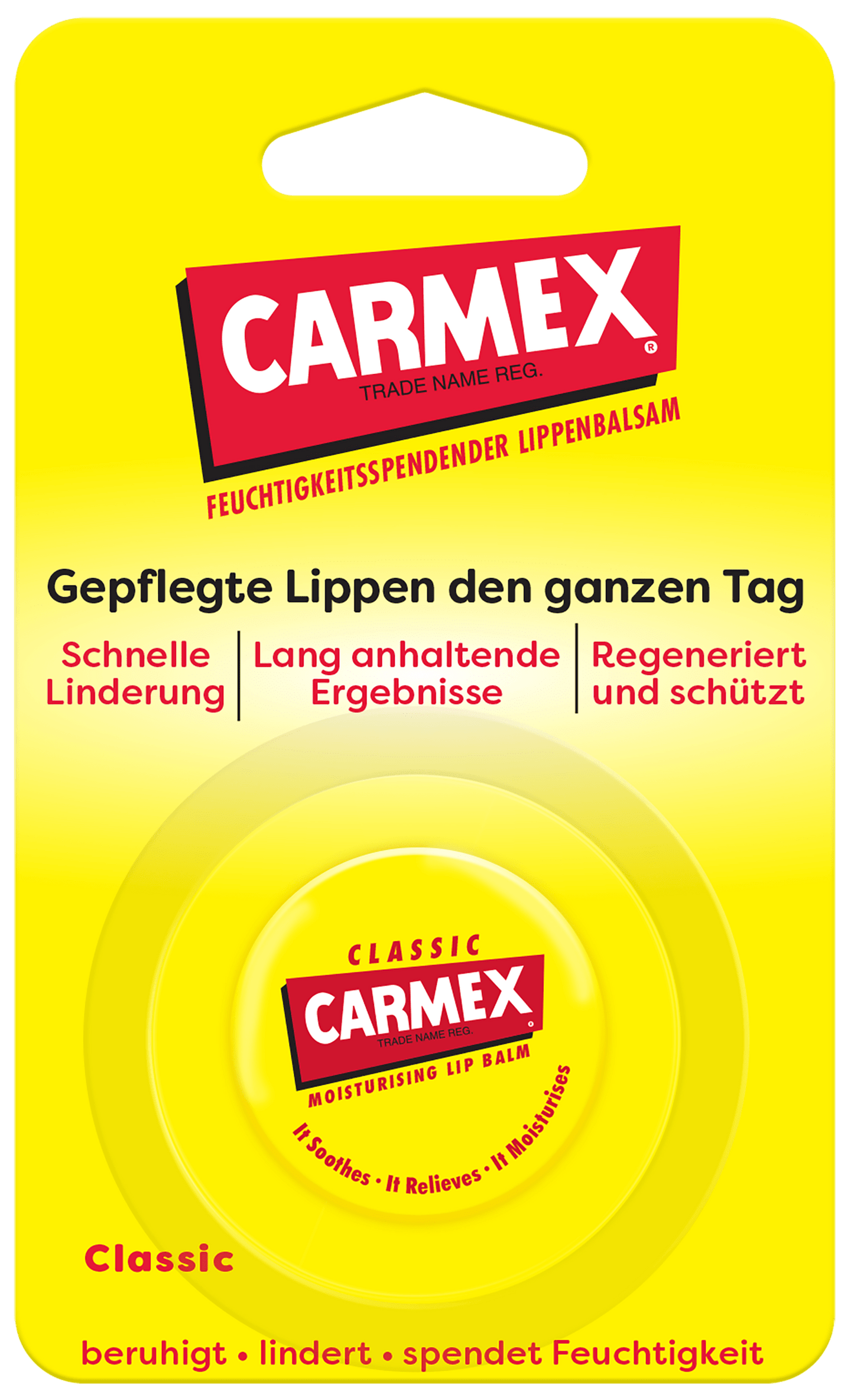 Carmex Health & Beauty Carmex CLASSIC Moisturising Lip Balm For Dry And Chapped Lips 7.5g