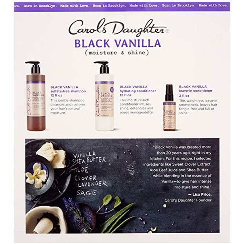 Carols Daughter Black Vanilla Moisture & Shine Gift Box - Gtworld.de