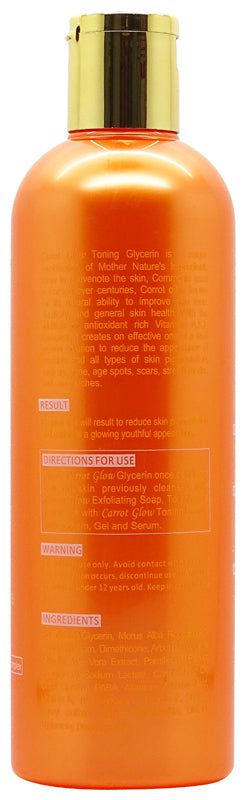 Carrot Glow Intense Toning Glycerin with Carrot Oil & A,K,E Complex 500ml | gtworld.be 