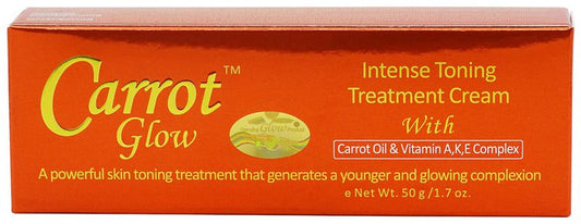 Carrot Glow Intense Toning Treatment Cream with Carrot Oil & Vitamin A,K,E Complex 50g | gtworld.be 