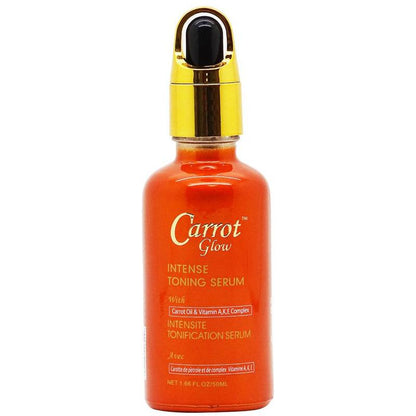 Carrot Glow Health & Beauty Carrot Glow Intense Toning Serum with Carrot Oil & Vitamin A,K,E Complex 50ml