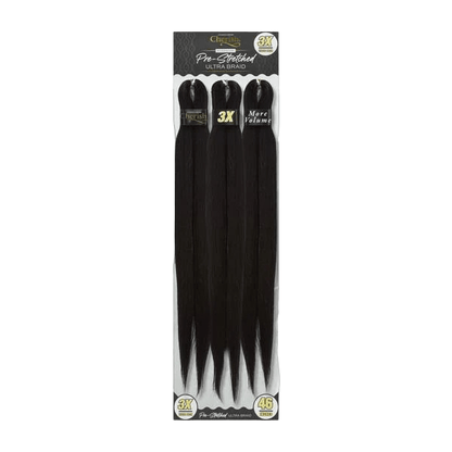 Cherish Pre Stretched Ultra Braid 3x Pack Value Braid 46'' /  56'' - Cheveux synthétiques | gtworld.be 