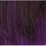 Cherish Health & Beauty 46'' = 116 cm / Schwarz-Purple Mix Ombre #T1B/PU Cherish Pre Stretched Ultra Braid 3x Pack Value Braid 46'' / 56'' - Synthetic Hair