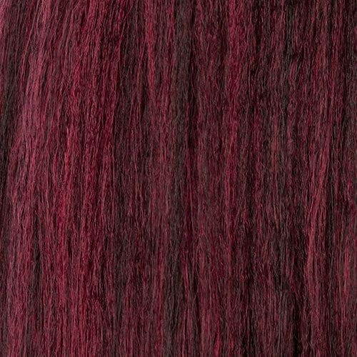 Clair International Health & Beauty Schwarz-Rot Mix Ombré #T1B/118 Claire International Pony 2000 Synthetic Hair