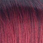 Clair International Health & Beauty Schwarz-Rotwein Mix Ombre #TT1B/RedWine Clair International H'Adora Frisette Queen 7000 Synthetic Hair