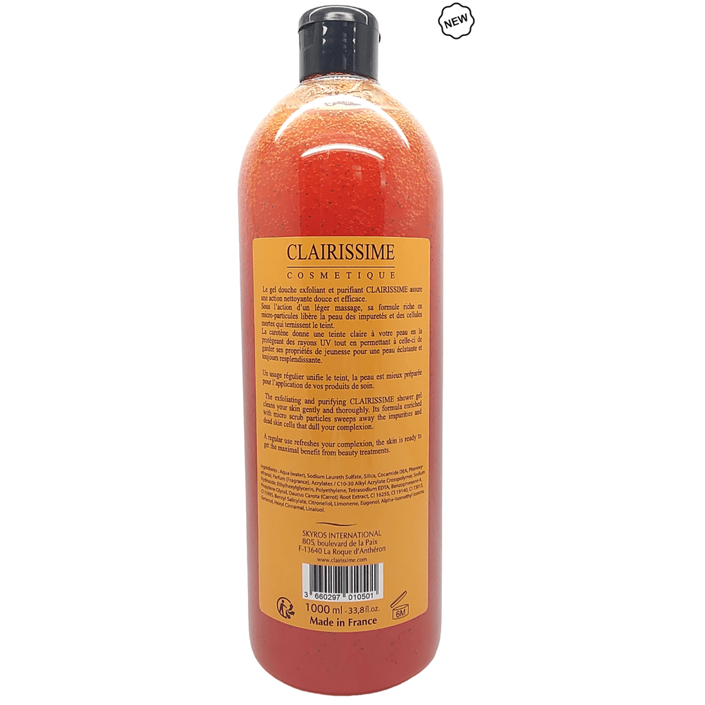 Clairissime Clairissime Exfoliant Carrot Shower Gel 1000ml