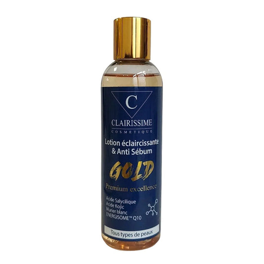 Clairissime Health & Beauty Clairissime Eclaircissante & Anti Sebum Gold Lotion 200ml