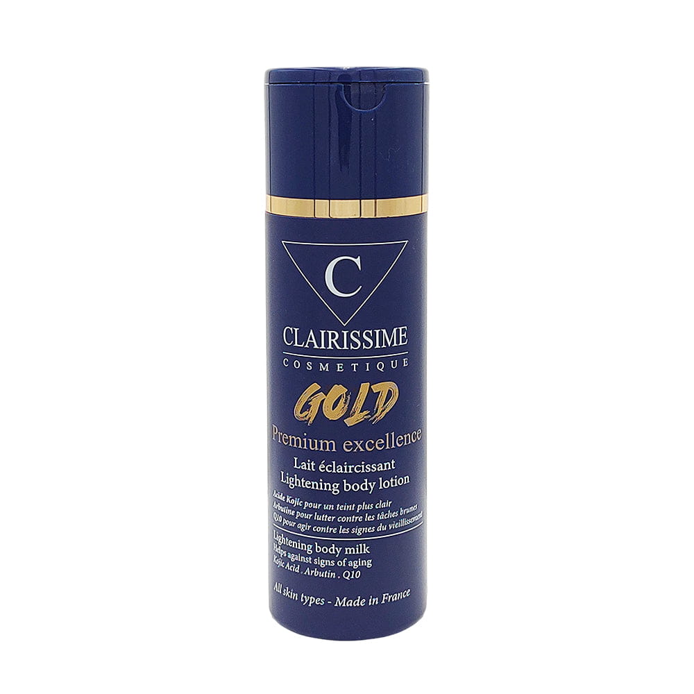 Clairissime Health & Beauty Clairissime - Lait corporel éclaircissant doré 500 ml