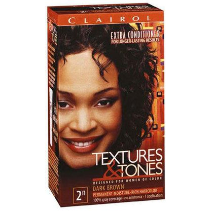 Clairol Health & Beauty Clairol Textures and Tones Permanent Moisture-Rich Hair Color