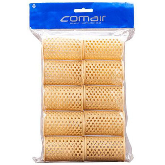 Comair Comair Mesh Rollers Beige : 3011745 (10 Pcs/Pack)