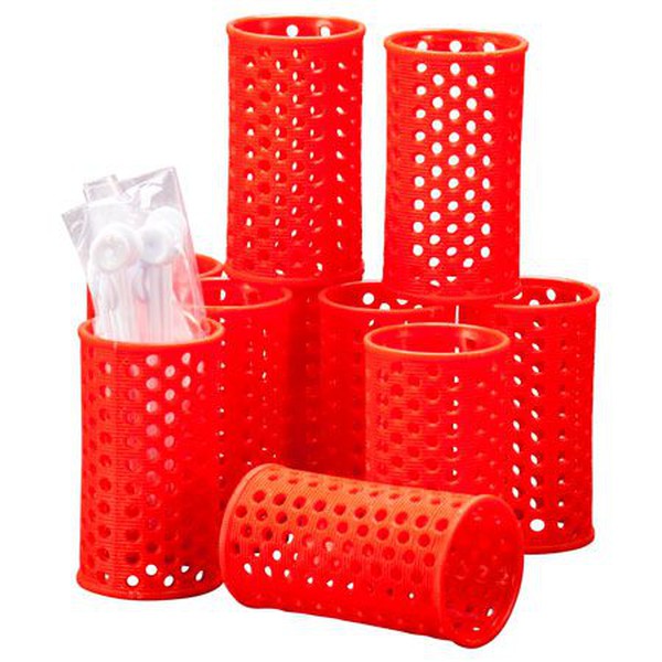 Comair Mesh Rollers Red :3011744 (10 Pcs/Pack) | gtworld.be 