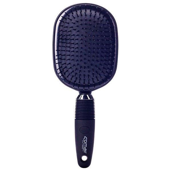 Comair Health & Beauty Comair Jumbo Brush with rubber cushion and plastic bristles with nubs, Black