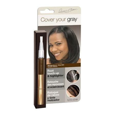 Cover your gray Health & Beauty IG Cover Your Gray Root touch-up and Highlighte Midnight Brown Irene Gari Cover Your Gray Root Touch-Up and Highlighter 7g