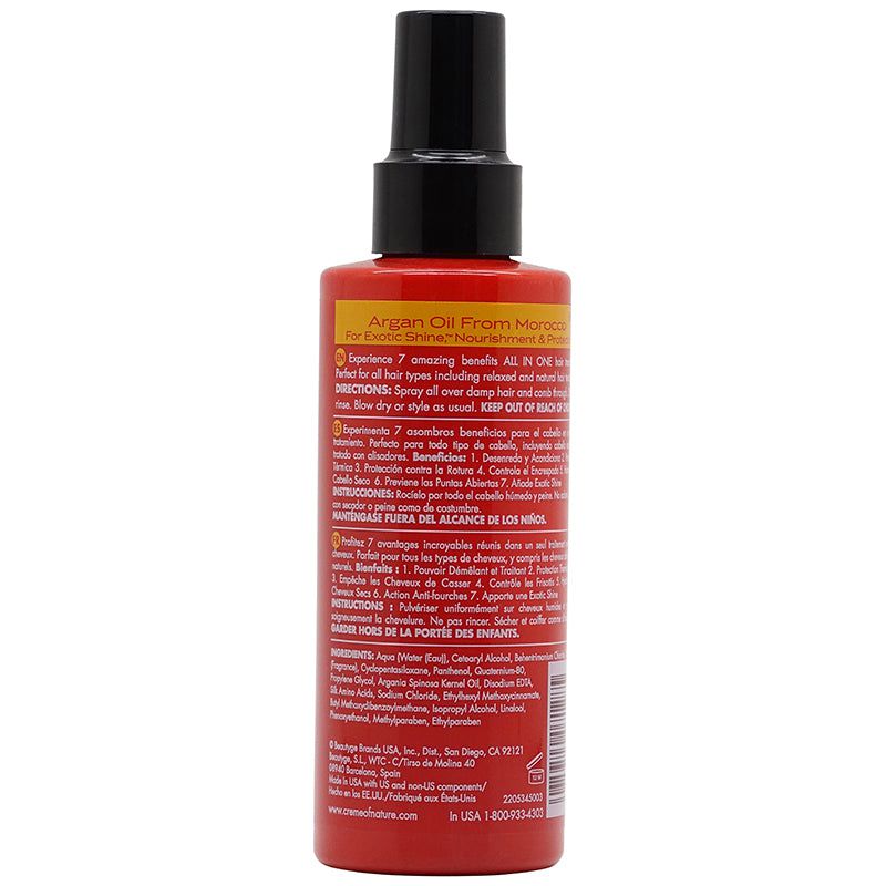 Creme of Nature Argan Oil Perfect 7, 7-N-1 Leave-In Treatment 125ml | gtworld.be 