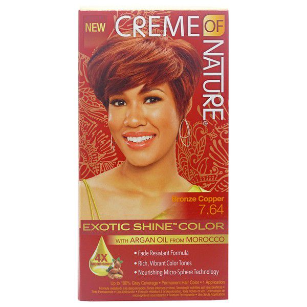Creme of Nature Creme Of Nature Bronze Copper 7.64 Creme Of Nature Exotic Shine Hair Color